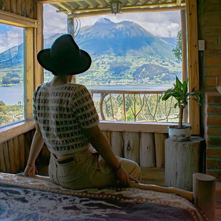 Cabanas Y Glampings Balcon Del Lago Otavalo Luaran gambar