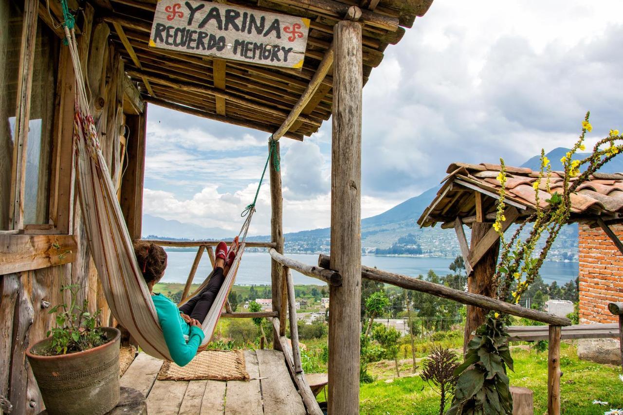 Cabanas Y Glampings Balcon Del Lago Otavalo Luaran gambar