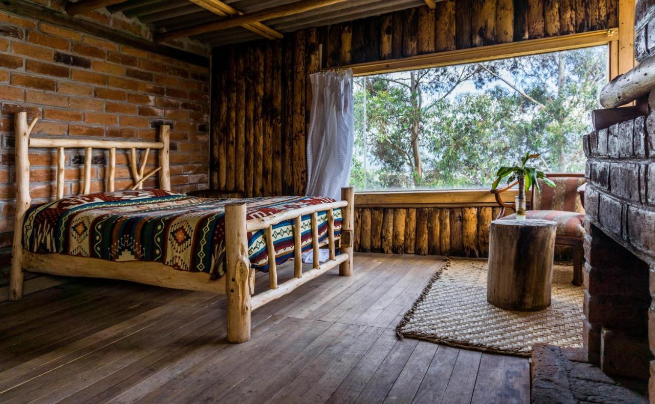 Cabanas Y Glampings Balcon Del Lago Otavalo Luaran gambar
