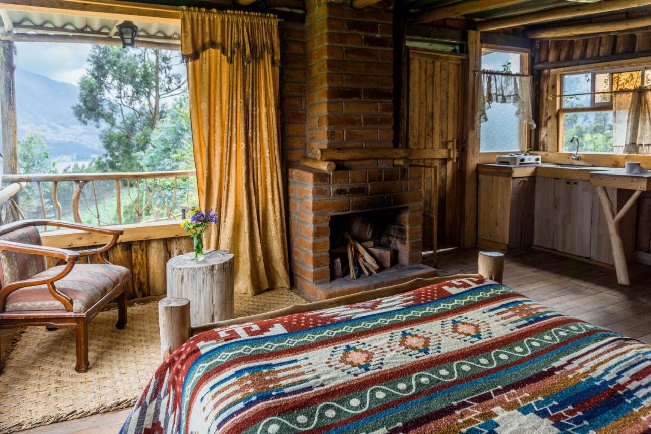 Cabanas Y Glampings Balcon Del Lago Otavalo Luaran gambar