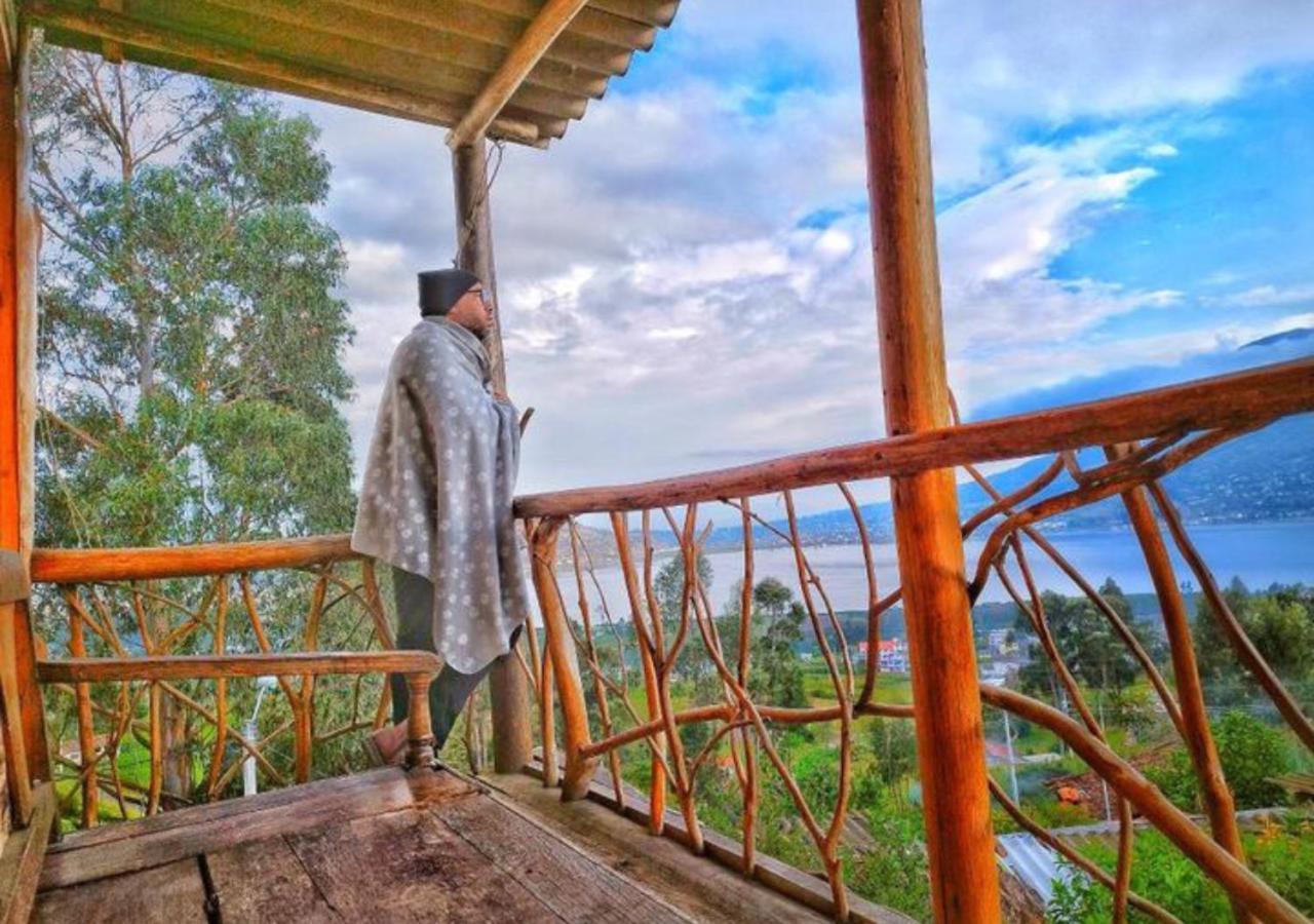 Cabanas Y Glampings Balcon Del Lago Otavalo Luaran gambar