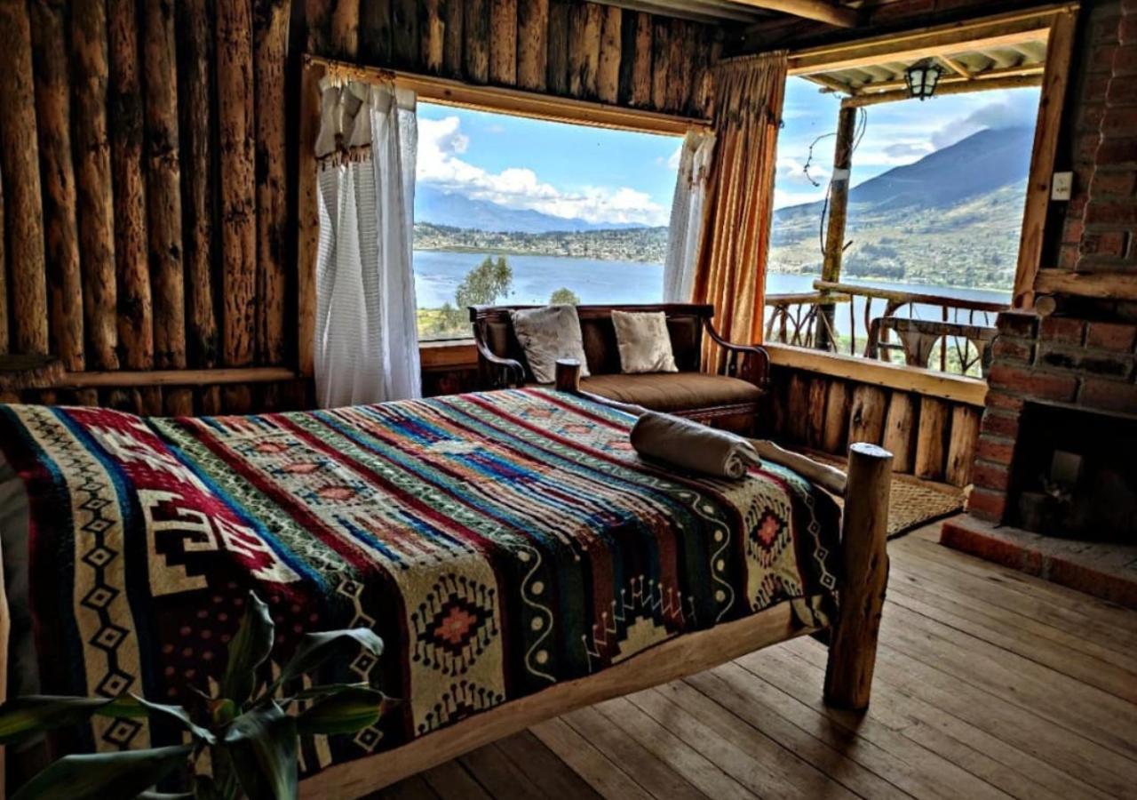 Cabanas Y Glampings Balcon Del Lago Otavalo Luaran gambar