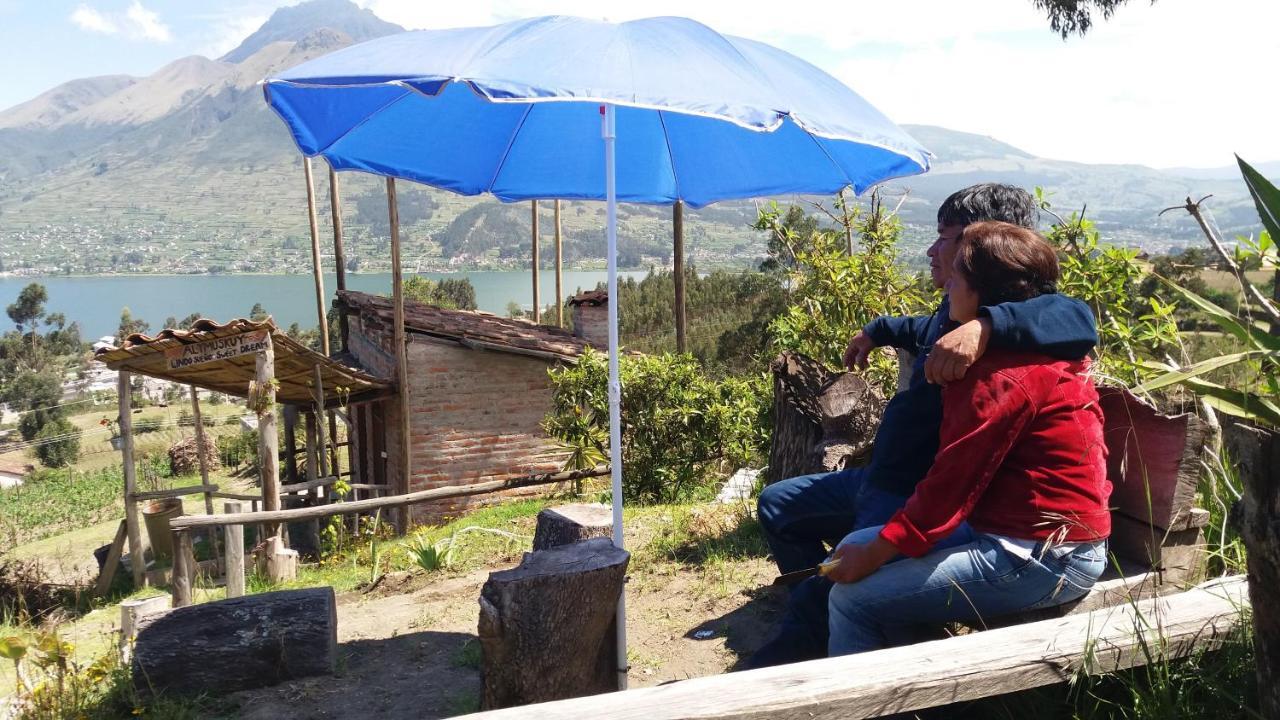 Cabanas Y Glampings Balcon Del Lago Otavalo Luaran gambar
